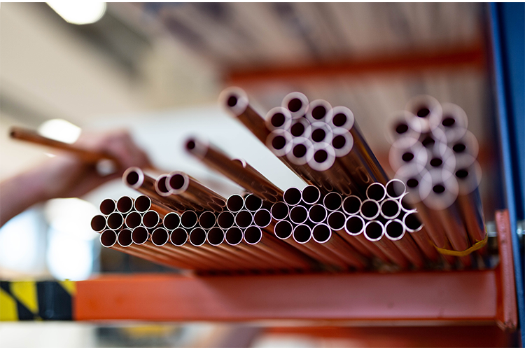 A selection of pipes