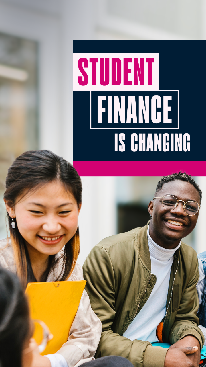 Student Finance is changing banner