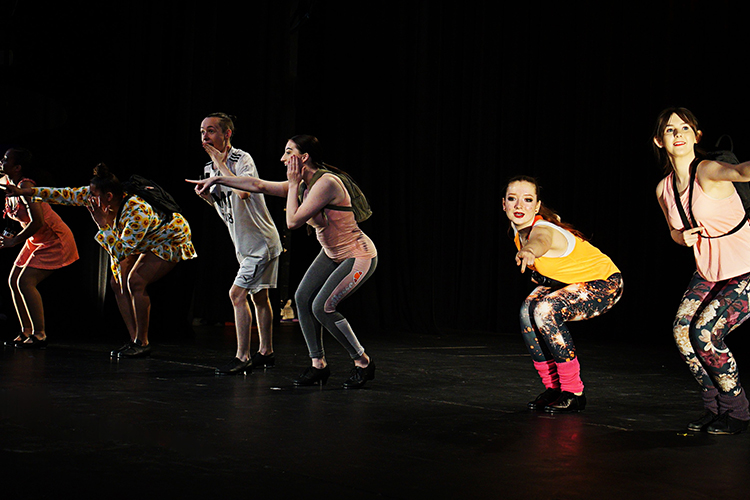 Students Acting