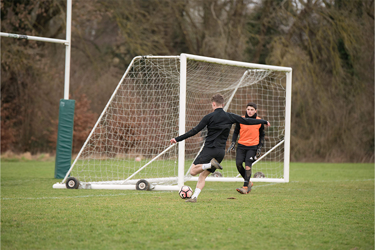 Football Player in a match