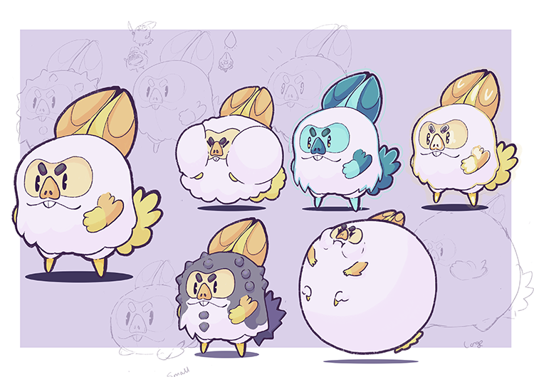 characters designed for game