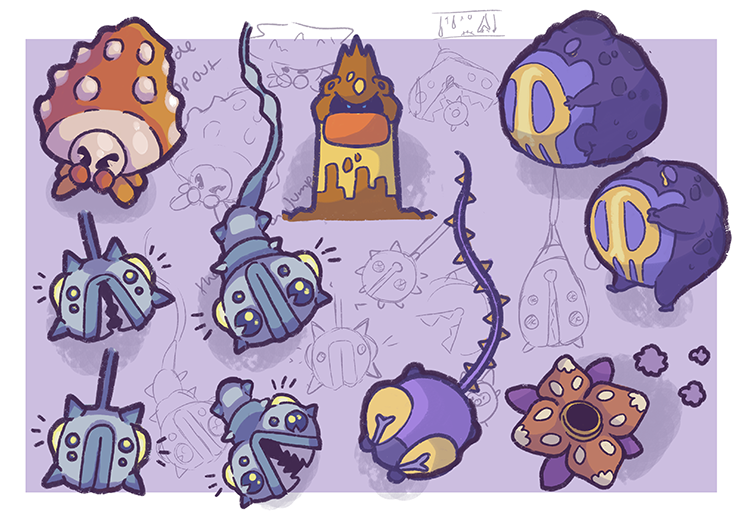 enemy characters