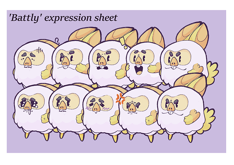 character expression sheet