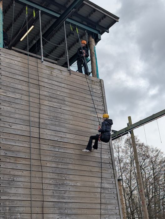 abseiling