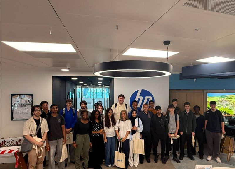 Group picture at World Of Work Day event